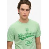 Superdry - Workwear Washed Relaxed T-shirt - Korte Mouwen