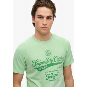 Superdry - Workwear Washed Relaxed T-shirt - Korte Mouwen