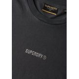 Superdry - Micro Logo T-Shirt - Zwart - 100% Katoen