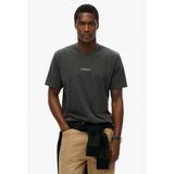 Superdry - Micro Logo T-Shirt - Zwart - 100% Katoen