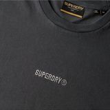 Superdry - Micro Logo T-Shirt - Zwart - 100% Katoen