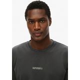 Superdry - Micro Logo T-Shirt - Zwart - 100% Katoen