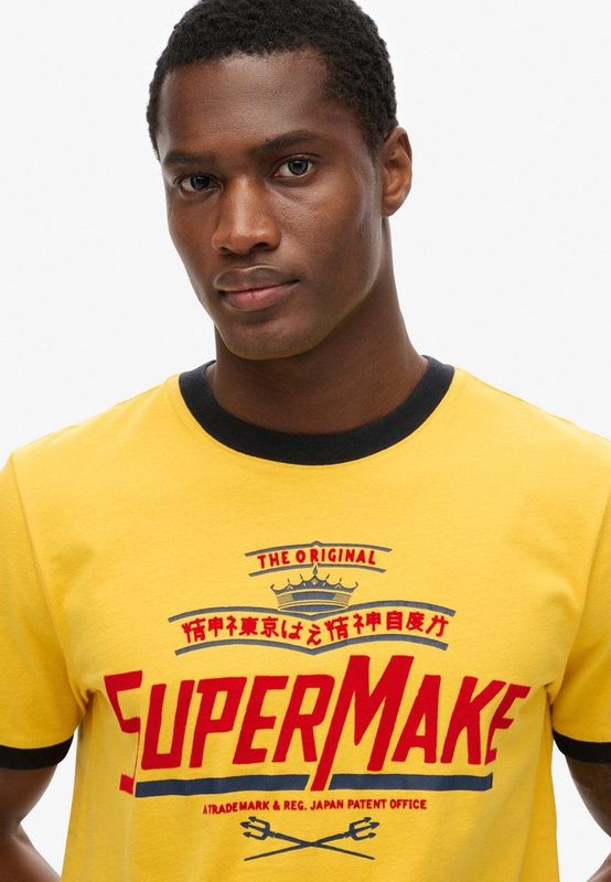 Superdry - Modern Industry - T-shirt - Korte Mouwen