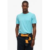 Superdry - Classic Essential - T-shirt - Zwart - 100% Katoen