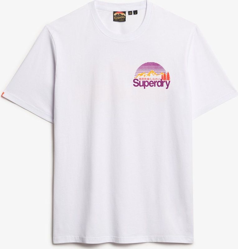 Superdry - CL GREAT OUTDOORS - T-shirt - Heren - Ronde Hals - Korte Mouwen