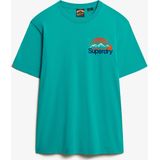 Superdry - Great Outdoors - T-shirt - Zwart - Katoen