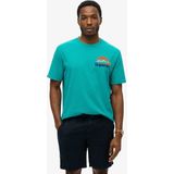 Superdry - Great Outdoors - T-shirt - Zwart - Katoen