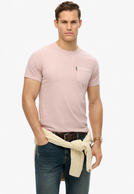 Superdry - Classic Essential Pocket - T-shirt - Korte Mouwen