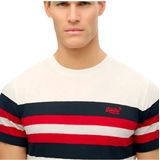 Superdry - Essential Stripe - T-shirt - Korte Mouwen
