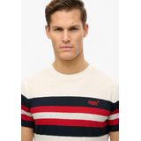Superdry - Essential Stripe - T-shirt - Korte Mouwen