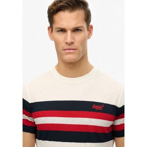 Superdry - Essential Stripe - T-shirt - Korte Mouwen