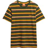 Superdry - Essentials Stripe T-shirt - Wit - 100% Katoen
