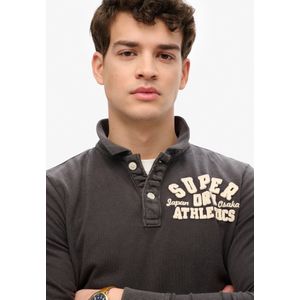 Superdry - Vintage Athletic - Poloshirt - Lange Mouw - Slim Fit