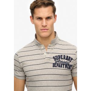 Superdry - Vintage Athletic - Poloshirt - Grijs - Korte Mouw