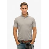 Superdry - City Pique Poloshirt - Zwart - 100% Katoen