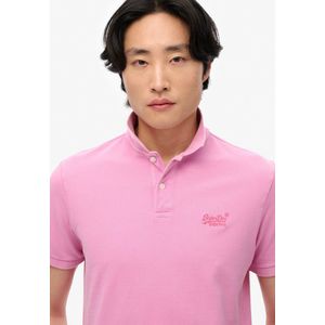 Superdry - Vintage Destroy - Poloshirt - Groen - 100% Katoen