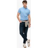 Poloshirt - Typografisch - Katoen - Slim Fit - Korte Mouwen