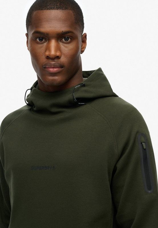 Superdry - M2013728A - Sweatshirt - Zwart - Katoen - Losse Pasvorm