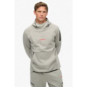 Tech Logo - Loose Hoodie - Zwart - Katoen