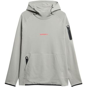 Tech Logo - Loose Hoodie - Zwart - Katoen