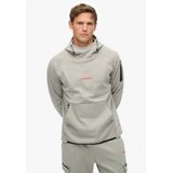 Tech Logo - Loose Hoodie - Zwart - Katoen