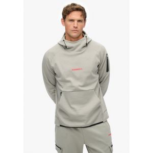 Tech Logo - Loose Hoodie - Zwart - Katoen