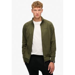 Superdry - M2013960A - Trainingsjack - Groen - Loszittend - Katoen
