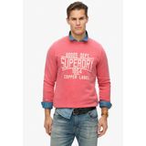 Superdry - Vintage Wash Relaxed - Sweatshirt - Zwart