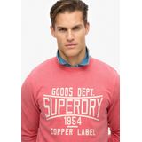 Superdry - Vintage Wash Relaxed - Sweatshirt - Zwart