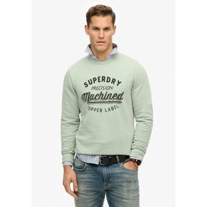 Superdry - Vintage Wash - Sweatshirt - Grijs - 100% Katoen