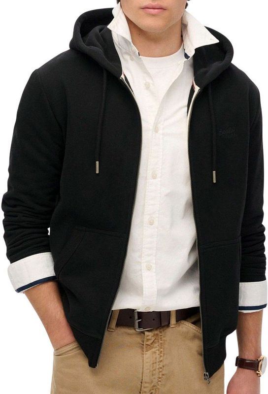 Essential - Hoodie - Zwart - Katoen