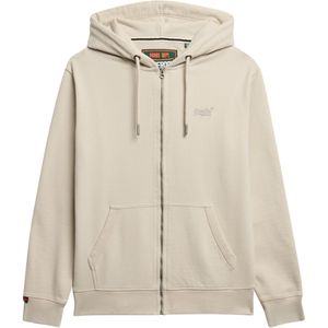 Essential - Logo Zip Hoodie - Antraciet - Katoen