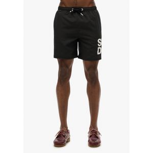 Superdry - M3010247A - Zwembroek - Zwart - Gerecycled Polyester