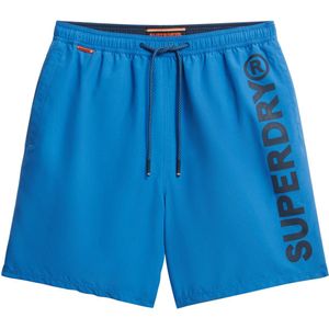 Superdry - M3010248A - Zwempak - Blauw - Gerecycled Polyester - Relaxte Pasvorm