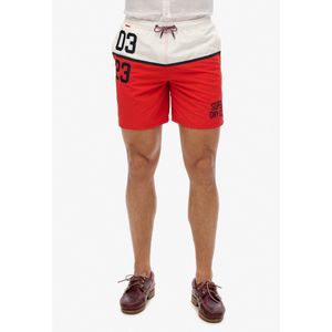 Superdry - M3010249A - Zwempak - Rood - Gerecycled Polyester - Duurzaam