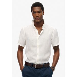 Superdry - Overhemd - Groen - 100% Linnen