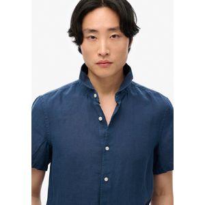 Superdry - Relaxed Fit Overhemd - Lichtblauw - 100% Linnen