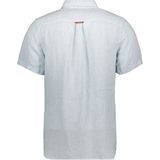 Superdry - Relaxed Fit Overhemd - Lichtblauw - 100% Linnen