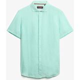 SuperDry - Vacation Linen - Korte Mouwen Shirt - Heren