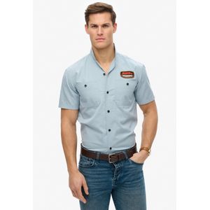 Superdry - Mechanic - Overhemd - Korte Mouwen