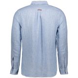 Superdry - Vacation Overhemd - Grijs - Vlas - Lange Mouwen