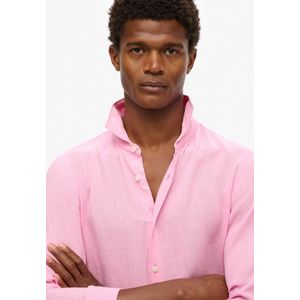 Superdry - Vacation Overhemd - Blauw - 100% Linnen