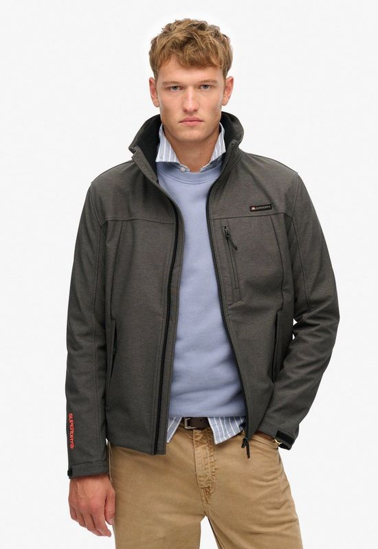 Superdry - Gemêleerd Ripstop Trekkerjack - Heren - Met Capuchon