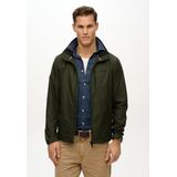 Superdry - Logo Windjack - Zwart - Lichtgewicht - Met Capuchon