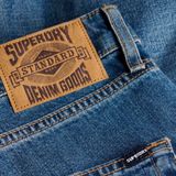 Superdry - M7110394A - Denim Shorts - Blauw - Casual - Katoen