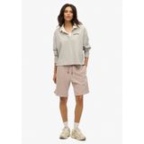 Superdry - Micro Logo Shorts - Korte Broek - Zwart - Katoen/Polyester