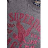 Superdry - Embellish Varsity Relaxed T-shirt - Katoen