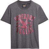 Superdry - Embellish Varsity Relaxed T-shirt - Katoen