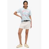 SUPERDRY - Lo-Fi Outdoor - T-shirt - Zwart - Katoen