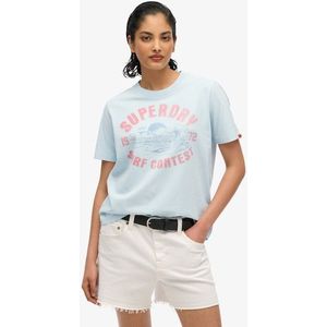 SUPERDRY - Lo-Fi Outdoor - T-shirt - Zwart - Katoen